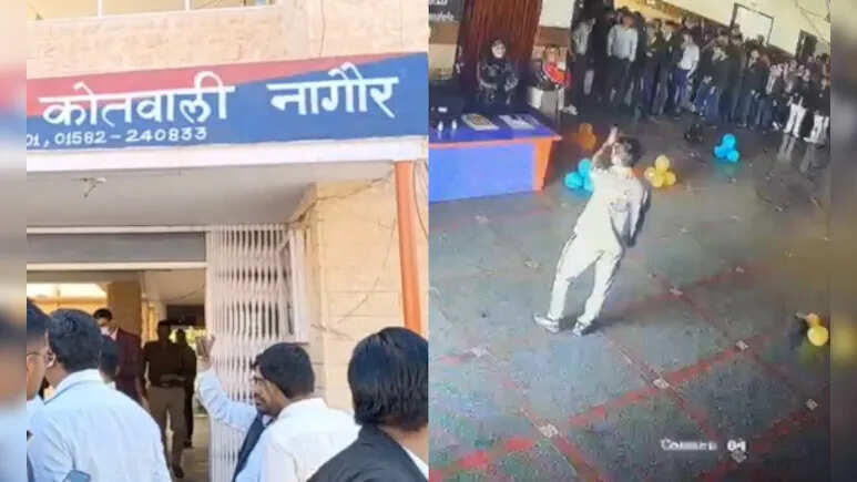 नागौर में क्रिसमस डे पर स्कूल में तोड़फोड़, स्टॉफ को पीटा, बोले- हम सांता को नहीं देखना चाहते