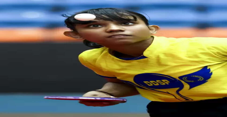 डब्ल्यूटीटी यूथ कंटेंडर: अंडर 17 में सिंड्रेला दास, रूपम सरदार ने जीते सिंगल्स खिताब