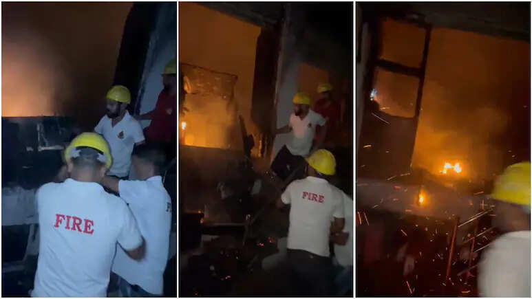 राजस्थान में होटल में लगी आग, मची अफरा-तफरी; दिल्ली और बिहार के बाद सामने आई नई घटना