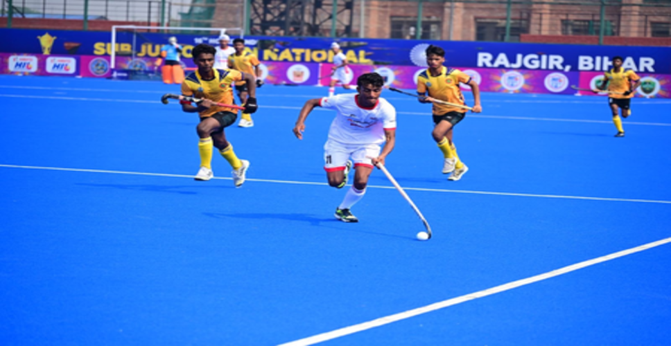 सब-जूनियर मेंस नेशनल हॉकी: पंजाब, यूपी, एमपी ने डिवीजन ए के क्वार्टरफाइनल मुकाबले जीते