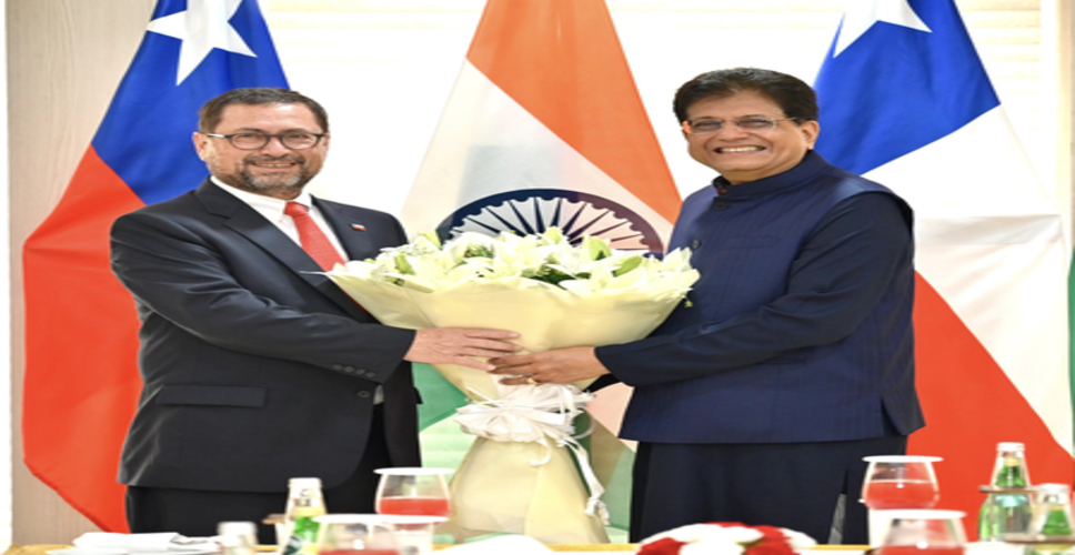 पीयूष गोयल ने भारत-चिली सीईपीए पर बातचीत की समीक्षा की, आर्थिक सहयोग गहरा करने पर दिया जोर