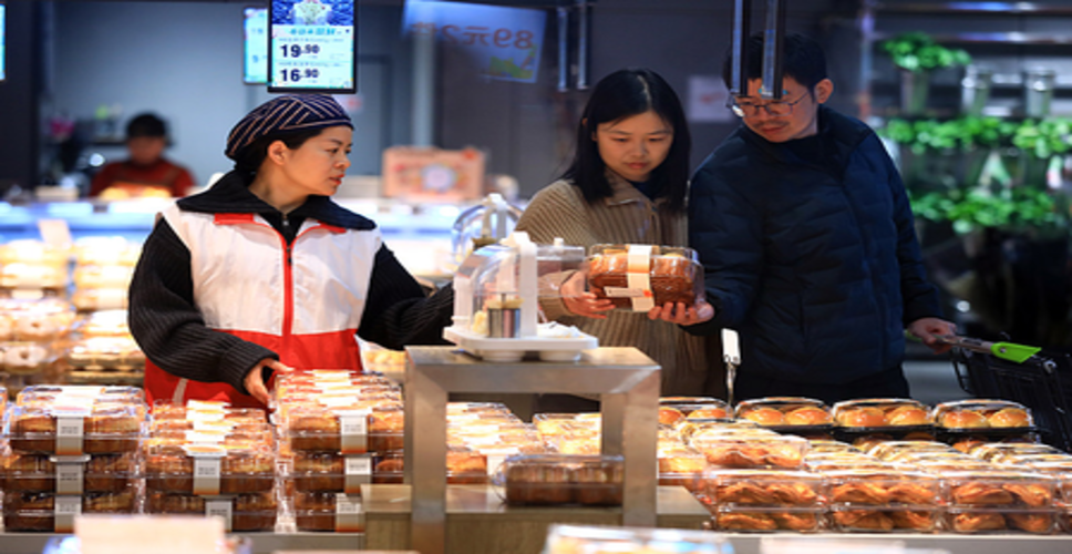 इस मार्च में चीन की सीपीआई में 1 प्रतिशत की वृद्धि