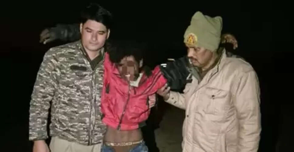 हरदोई में बालिका से रेप के आरोपी की पुलिस से मुठभेड़, आरोपी घायल