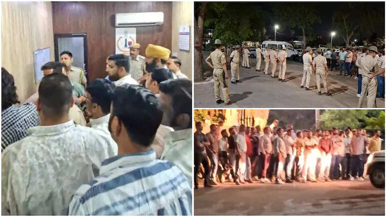 उदयपुर स्कूल हादसा: आधी रात थाने में घुसी करणी सेना, जिद करके प्रिंसिपल को बुलाया; जानें फिर आगे क्या हुआ?