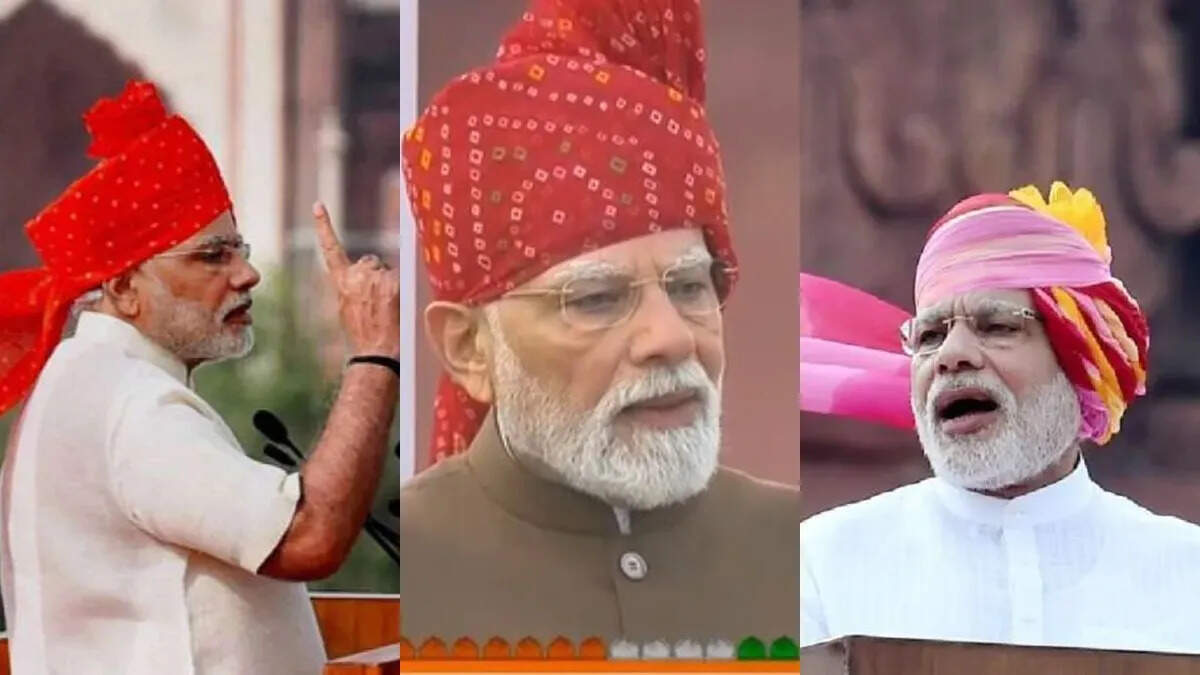 राजस्थानी बंधेज से केसरिया पगड़ी तक, 13 साल में हर बार खास रहा PM मोदी का साफा