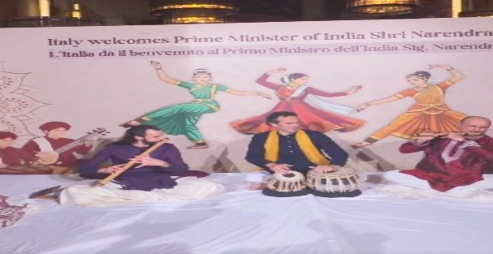 रोम में शानदार स्वागत के ल&zwj;िए पीएम मोदी ने भारतीय समुदाय का जताया आभार, इतालवी कलाकारों की प्रस्तुति को भी सराहा
