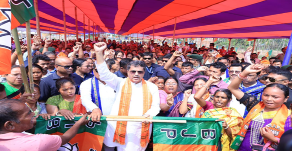 ट्रिपुरा में &lsquo;ट्रिपल इंजन सरकार&rsquo; के लिए तैयार जनता: सीएम माणिक साहा