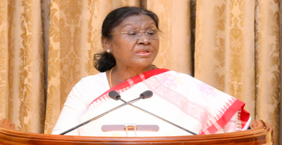 राष्ट्रपति द्रौपदी मुर्मू आज से उत्तर बंगाल के दो दिवसीय दौरे पर