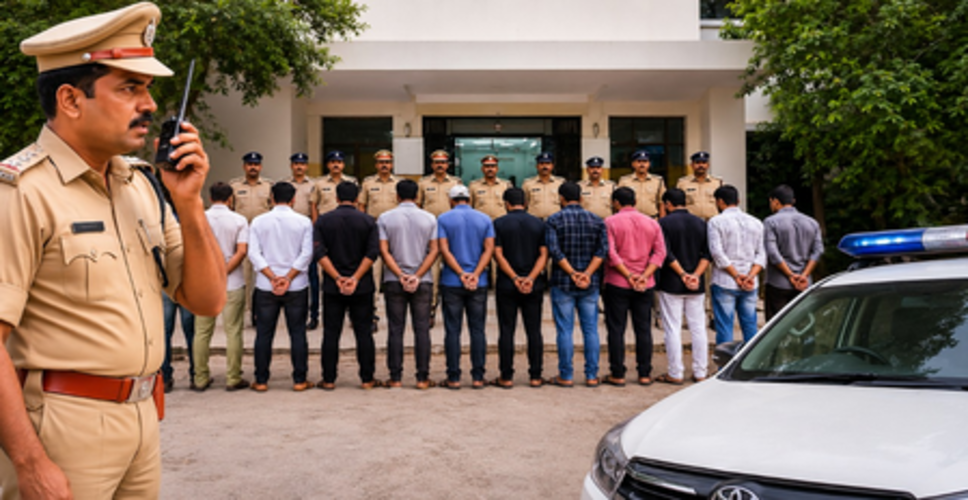 हैदराबाद : राजेंद्रनगर जोन पुलिस का एक्शन, शांति व्यवस्था बनाए रखने के लिए की बड़ी कार्रवाई