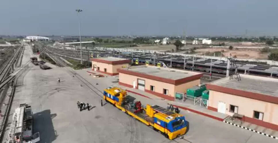 नमो भारत फ्लीट को मिली बड़ी ताकत, हाई-स्पीड कैटेनरी मेंटेनेंस व्हीकल से बढ़ेगी कॉरिडोर की मेंटनेंस क्षमता