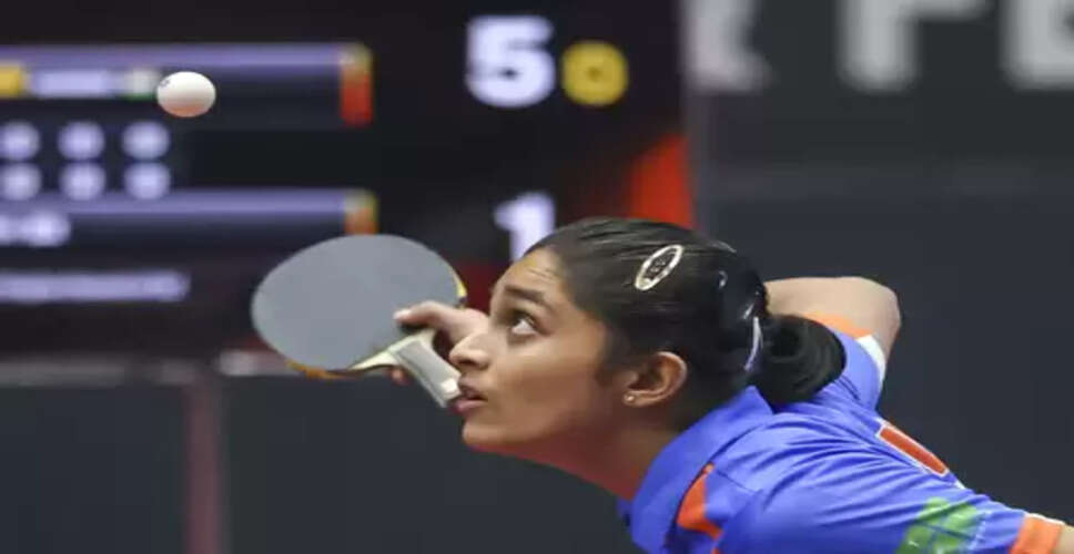 डब्ल्यूटीटी फीडर सीरीज 2026: हंसिनी मथन और सानिल शेट्टी की शानदार जीत, दूसरे राउंड में बनाई जगह