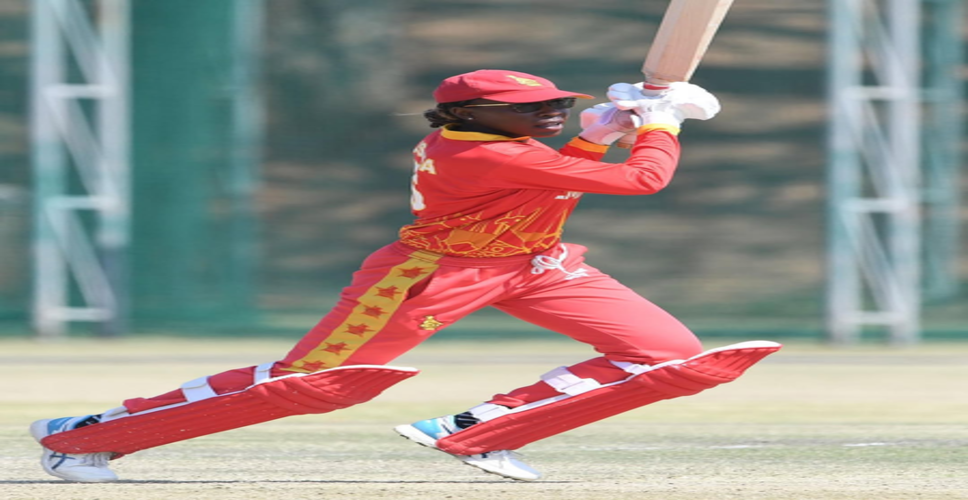 जिम्बाब्वे की क्रिकेटर मैरी-ऐन मुसोंडा ने क्रिकेट के सभी फॉर्मेट से संन्यास लिया