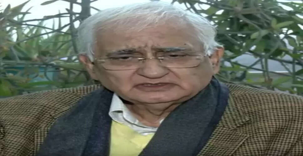 कांग्रेस इंसानियत और मानवीय मूल्यों के साथ खड़ी है : सलमान खुर्शीद