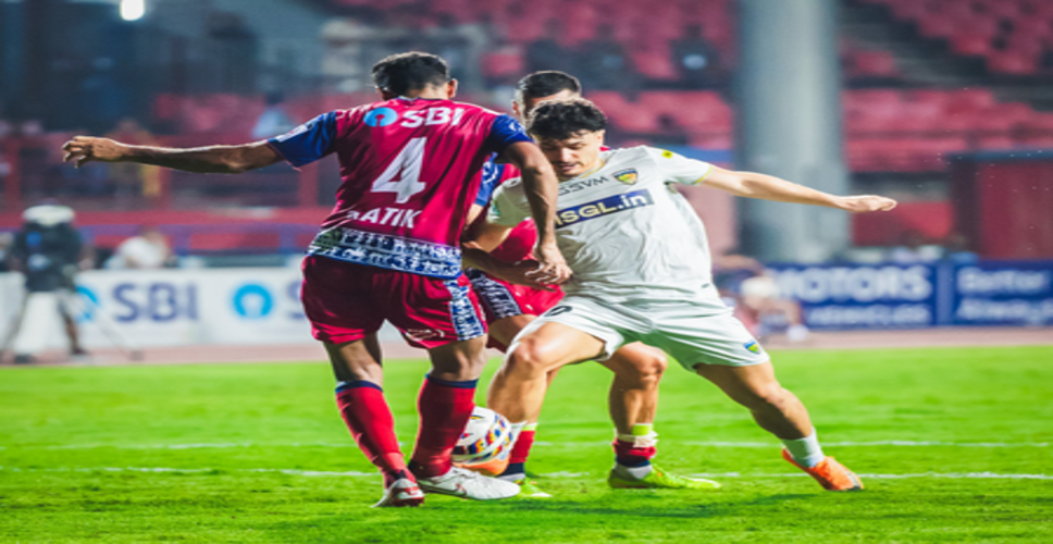 आईएसएल 2025-26: जमशेदपुर ने चेन्नईयिन एफसी को 4-1 से हराया