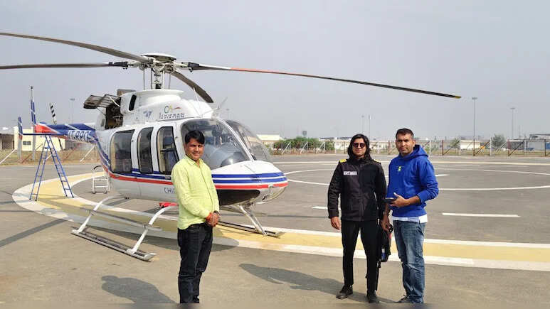 हेलीकॉप्‍टर से जाना चाहते हैं मेहंदीपुर बालाजी तो क‍ितना देना होगा क‍िराया, देख लें रेट ल‍िस्‍ट