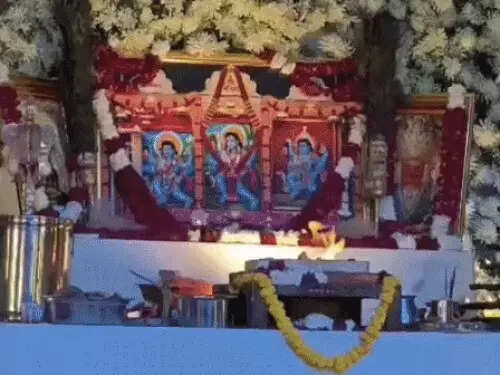 भैरू जी के भजनों पर देर रात तक झूमे श्रद्धालु, यश विहार में हुआ भक्ति का आयोजन