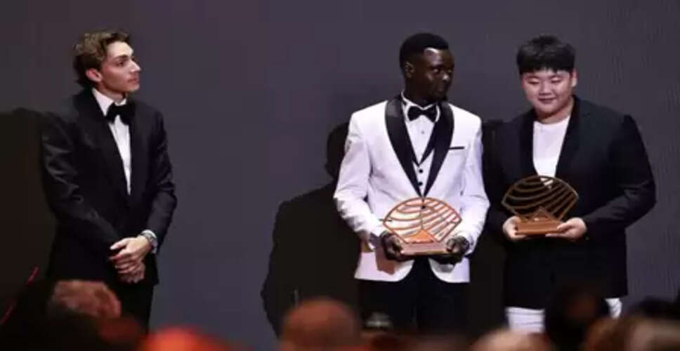 मोनाको में विश्व एथलेटिक्स पुरस्कार समारोह का आयोजन