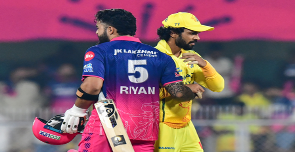 आईपीएल में सीएसके खिलाफ दूसरी सफलतम टीम बनी आरआर, पहले नंबर पर इस टीम का कब्जा