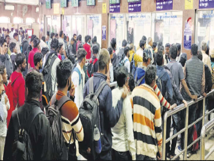 जयपुर से बाहर जाना हुआ मुश्किल: ट्रेनों में लंबी वेटिंग, कई रूटों पर ‘नो रूम’; हवाई किराए ने भी बढ़ाई परेशानी