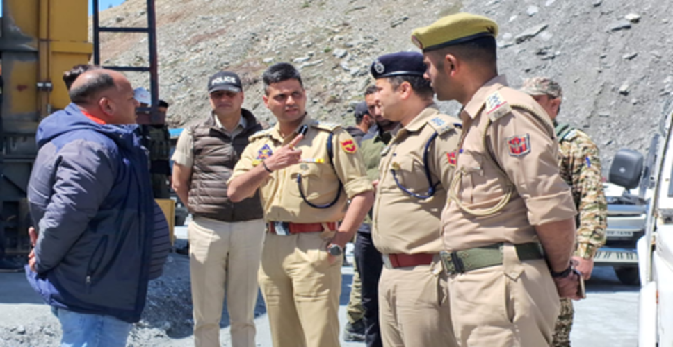 अमरनाथ यात्रा-2026: एसएसपी गांदरबल ने बालटाल बेस कैंप में तैयारियों की समीक्षा की