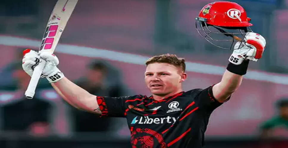 बीबीएल: टिम सेफर्ट का शतक, जीत के साथ मेलबर्न रेनेगेड्स के अभियान की शुरुआत