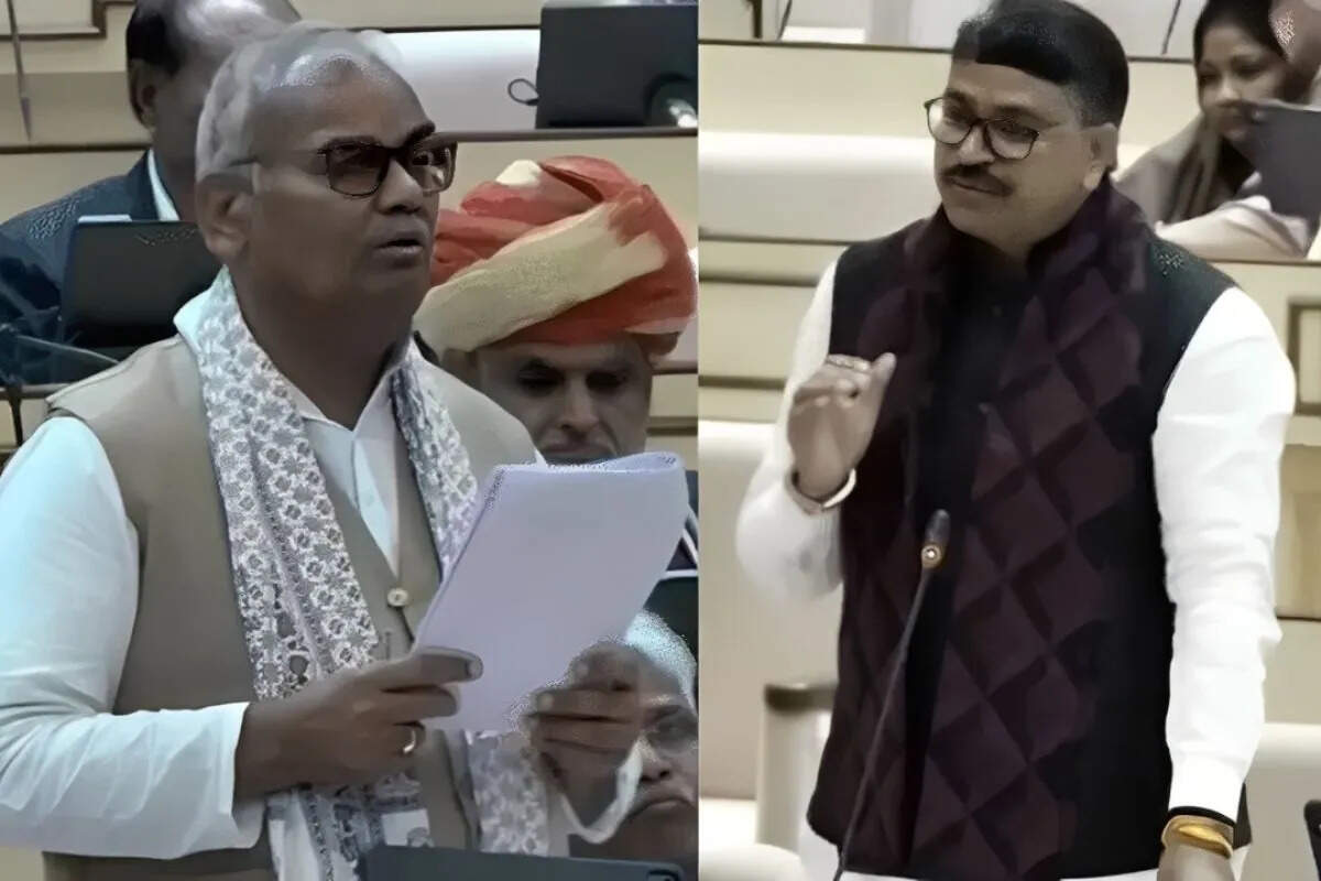 विधानसभा में जर्जर स्कूल भवनों पर हंगामा, दो मिनट के वीडियो में देंखे शिक्षा मंत्री ने किया मरम्मत और ऑडिट का आश्वासन