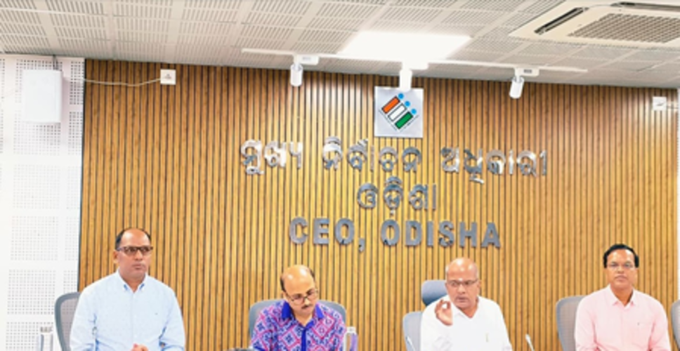 ओडिशा में लगभग 90 प्रतिशत मतदाता सूची मैपिंग पूरी : सीईओ गोपालन