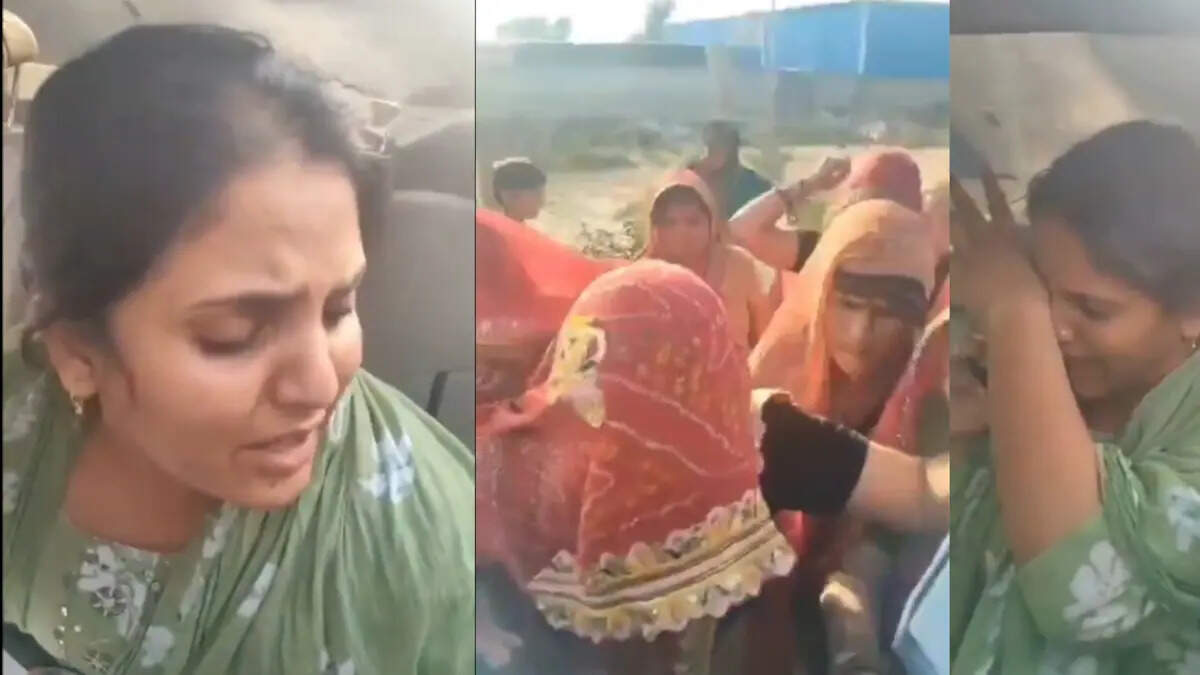 नवलगढ़ में पानी की किल्लत पर हंगामा, दो मिनट के वीडियो में जाने ग्रामीणों और जेईएन के बीच तीखी नोकझोंक, अधिकारी रो पड़ीं