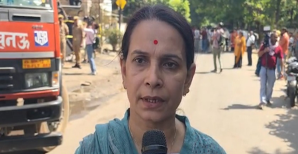 लखनऊ अग्निकांड के चश्मदीद ने कहा- बचने का कोई रास्ता नहीं था, आग बहुत तेजी से फैली