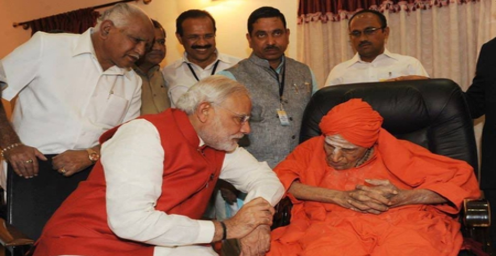 प्रधानमंत्री मोदी की शिवकुमार स्वामीगलु को श्रद्धांजलि, कहा-सच्ची महानता दूसरों की सेवा में निहित