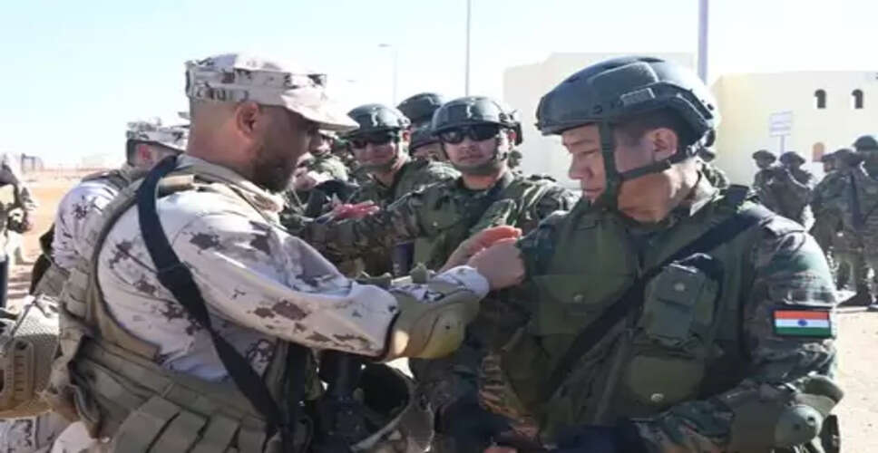 अल-हमरा में संपन्न हुआ &lsquo;डेजर्ट साइक्लोन&rsquo;, यूएई संग मजबूत रक्षा सहयोग