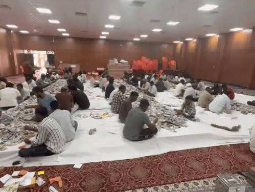 सांवलिया सेठ मंदिर के भंडार से निकले 21.40 करोड़ रुपए, वीडियो में जाने तीसरे राउंड में हुई 6.10 करोड़ की गिनती