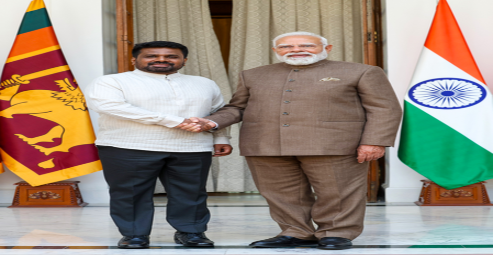 ईंधन संकट के बीच भारत की मदद से श्रीलंका को राहत, राष्ट्रपति दिसानायके ने जताया आभार