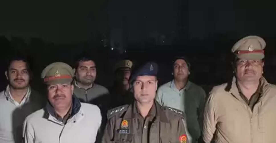 गाजियाबाद में पुलिस से मुठभेड़ में  25-25 हजार के दो इनामी बदमाश गिरफ्तार
