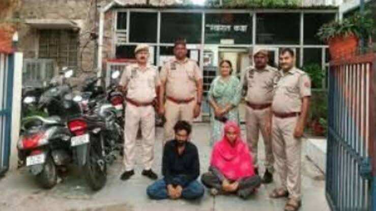 जयपुर में 'भक्त' बनकर करते थे चोरी, मंदिर में पहले पूजा, वीडियो में देंखे फिर CCTV घुमाकर चुराते थे सामान, पति-पत्नी गिरफ्तार