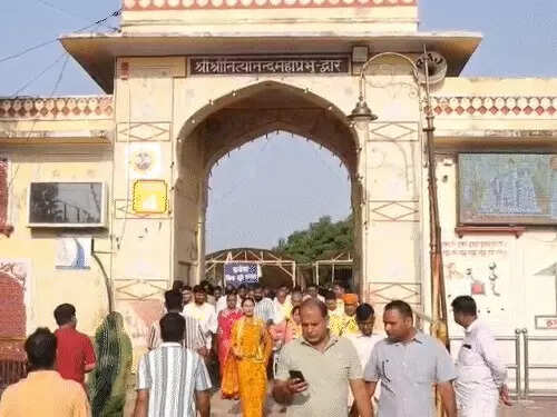 डिप्टी सीएम दीया कुमारी ने लोकमंथन यात्रा को किया रवाना, गोविंददेवजी मंदिर से महारानी कॉलेज पहुंची यात्रा