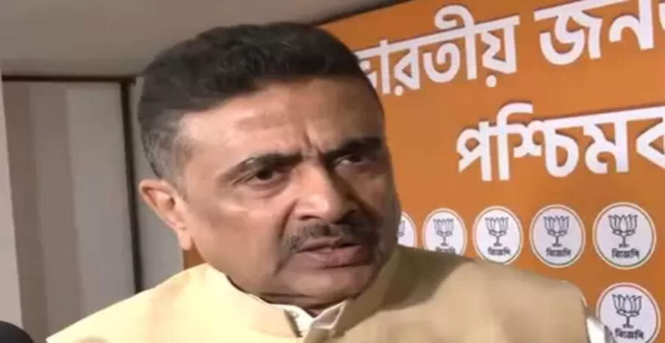 सुवेंदु अधिकारी का टीएमसी पर निशाना, बोले- बंगाल में एसआईआर से महागठबंधन का सूपड़ा साफ होगा