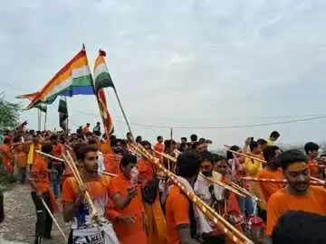 श्रावण के अंतिम रविवार को भोले के रंग में रंगा जयपुर, दो मिनट के वीडियो में देखें हर-हर महादेव के जयकारों से गूंजा गलता तीर्थ
