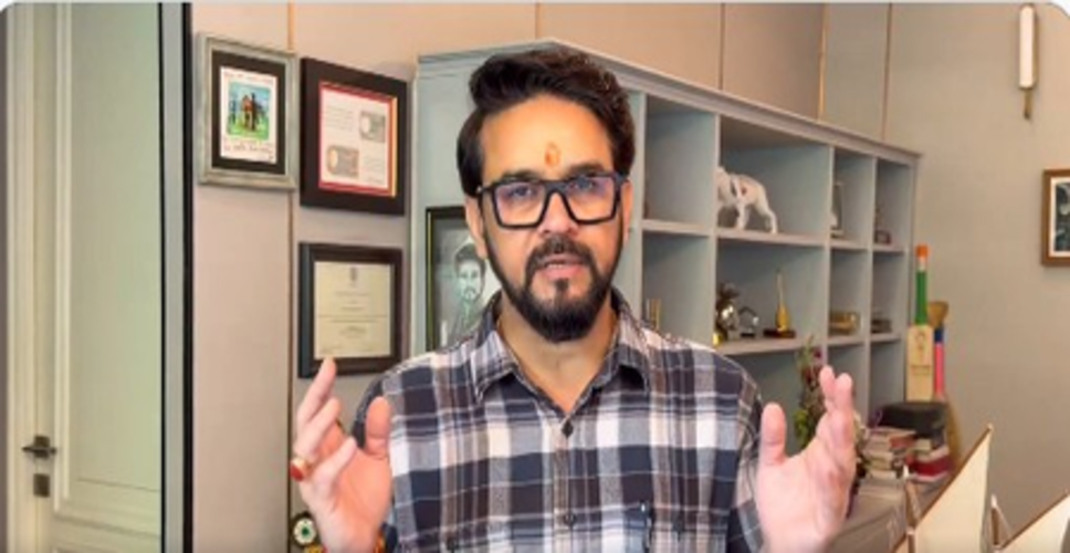 हिमाचल प्रदेश सरकार एक भी चुनावी वादा पूरा करने में विफल रही है: अनुराग ठाकुर