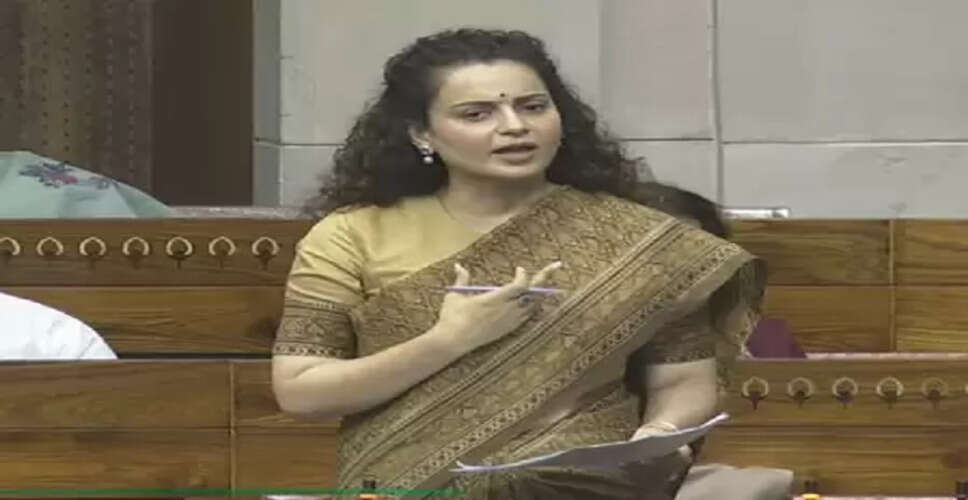 सदन में विपक्ष पर जमकर बरसीं कंगना रनौत, याद दिलाया 'इंदिरा गांधी वर्सेस राज नारायण' केस
