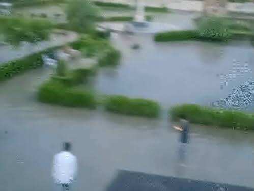 मेड़ता में दो घंटे में 33 MM बारिश: पब्लिक पार्क जलमग्न, 30 से ज्यादा दुकानों में घुसा पानी; 11 KV लाइन का पोल टूटा