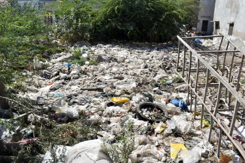 ब्रांड एम्बेसडर के आगमन की खबर से नगर परिषद में हलचल, शहर की सड़कों पर अब भी कचरे के ढेर