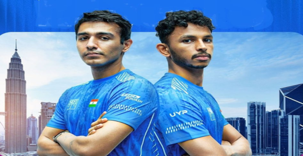 एशियन डबल्स स्क्वैश: अभय-वेलावन के अभियान की शानदार शुरुआत, दक्षिण कोरियाई जोड़ी पर 11-7, 11-10 से जीत
