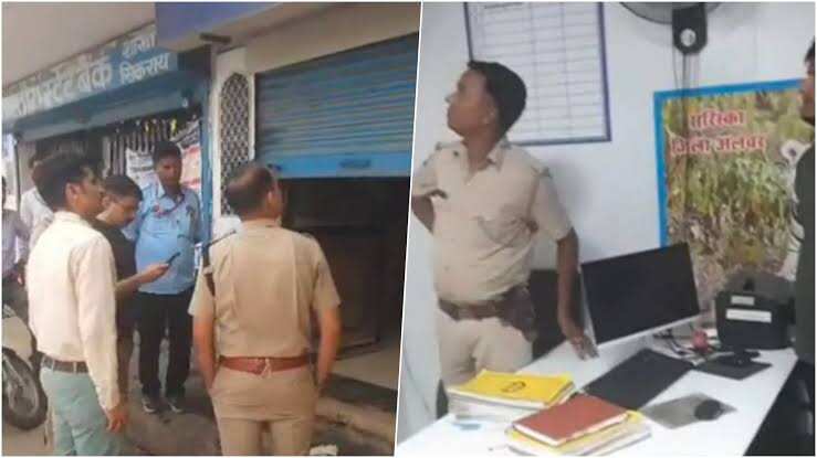 दौसा में ATM लूट की कोशिश नाकाम: वीडियो में जाने नकाबपोश बदमाशों ने काटे CCTV के तार, 6 मिनट तक कैश बॉक्स उखाड़ने का किया प्रयास