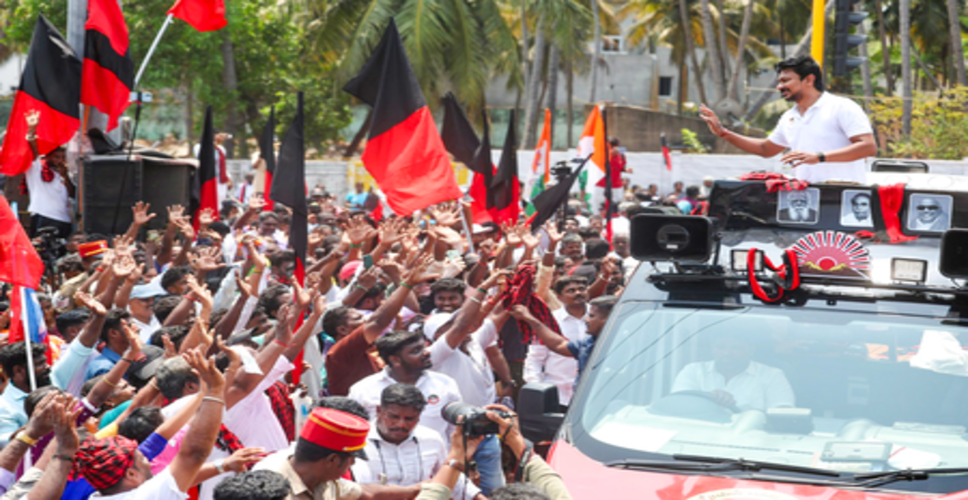 भाजपा पुडुचेरी को 'पॉलिसी टेस्टिंग ग्राउंड' बना रही है : उदयनिधि स्टालिन