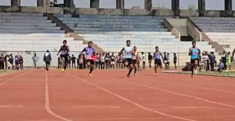 बिलासपुर: खेलो इंडिया नेशनल ट्राइबल गेम्स में छत्तीसगढ़ की टीम बनाने के लिए ट्रायल आयोजित गए