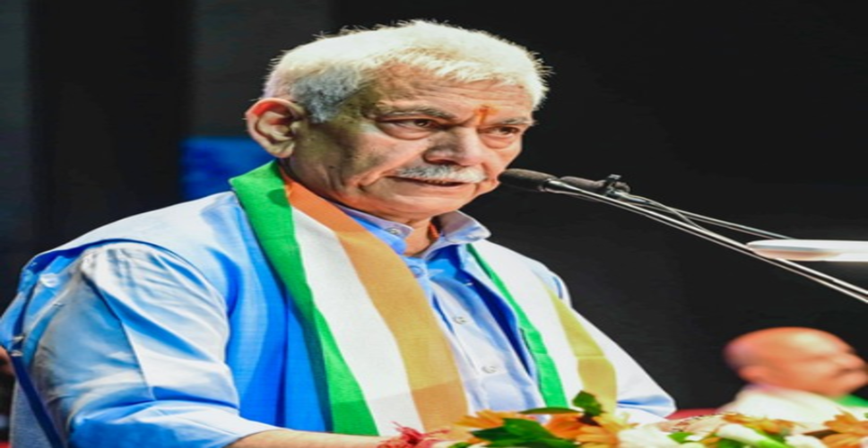 राजौरी में एलजी की पदयात्रा, &lsquo;नशामुक्त जम्मू-कश्मीर&rsquo; अभियान को तेज करने का आह्वान