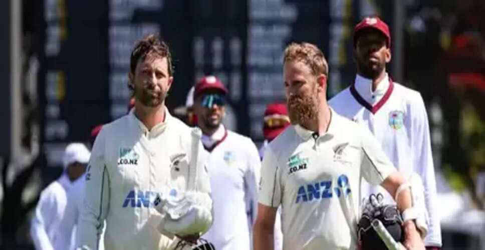 न्यूजीलैंड की वेस्टइंडीज पर 9 विकेट से जीत, डब्ल्यूटीसी स्टैंडिंग में तीसरे नंबर पर पहुंचे कीवी