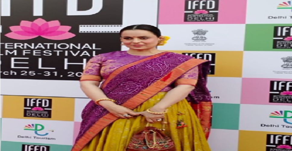 'सिनेमा में बढ़नी चाहिए महिलाओं की भागीदारी', अंतर्राष्ट्रीय फिल्म महोत्सव में कंगना रनौत का बयान