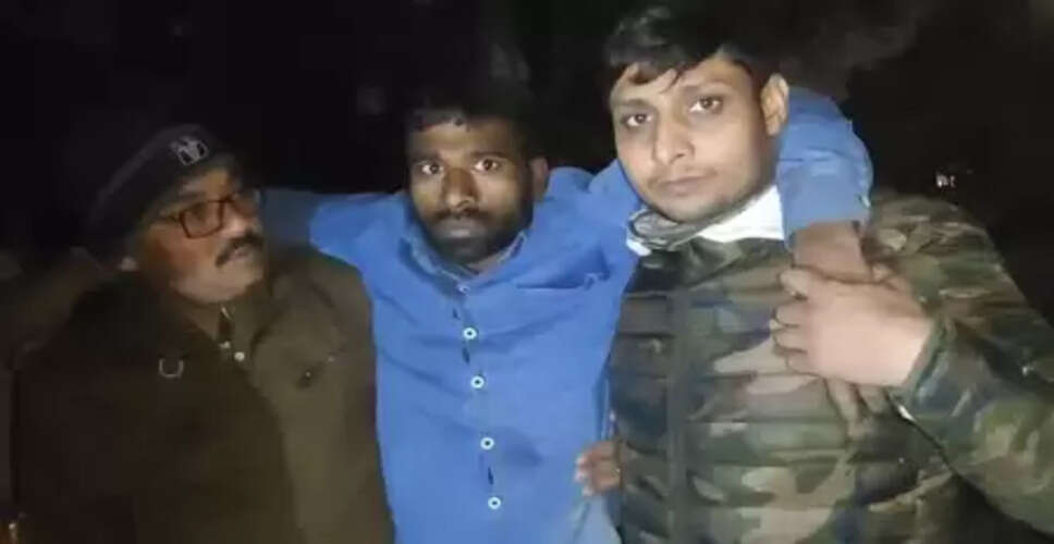 मैनपुरी : लूट के फरार आरोपी के साथ पुलिस की मुठभेड़, गिरफ्तार